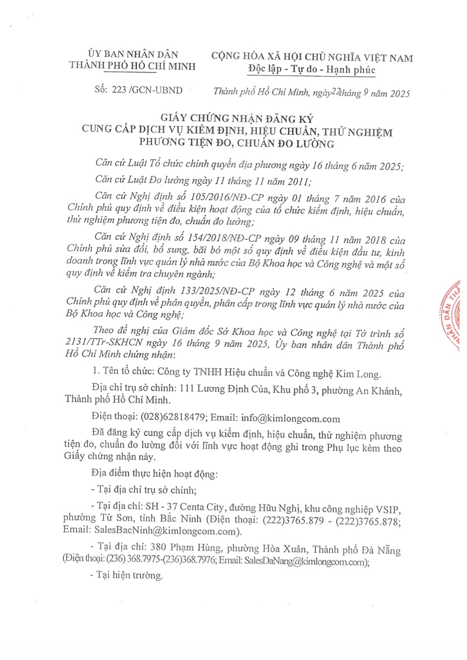 GCN NĐ 105 - Trang 1